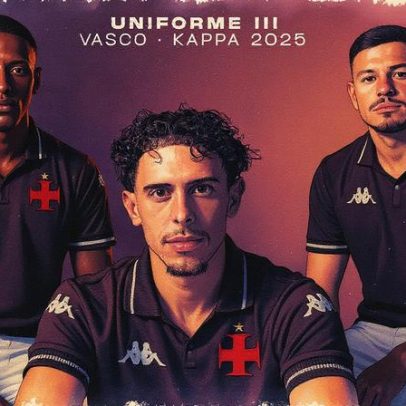 Vasco lança uniforme inspirado nas conquistas dos anos 1940