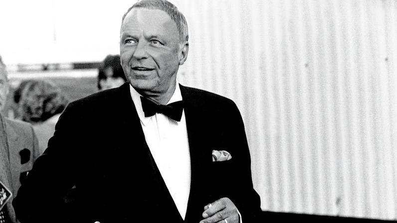 Frank Sinatra in Chicago in 1982.