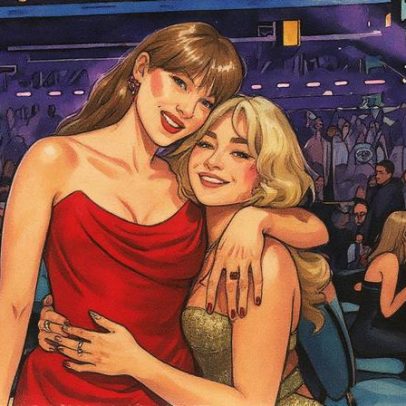 Taylor Swift e Sabrina Carpenter lançam nova música 'The Life of a Showgirl'