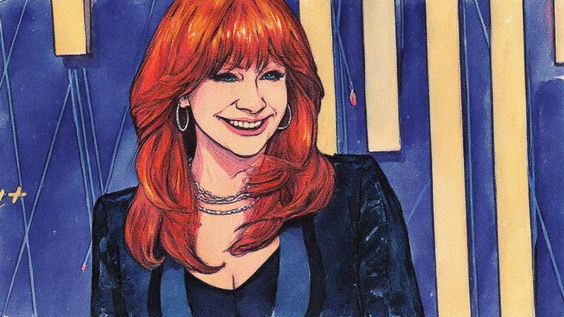 Reba McEntire at the 77th Emmy Awards in 2025.