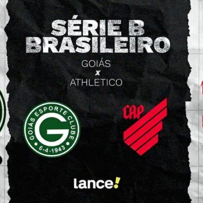 Goiás x Athletico: veja horário, transmissão ao vivo e escalações na Série B