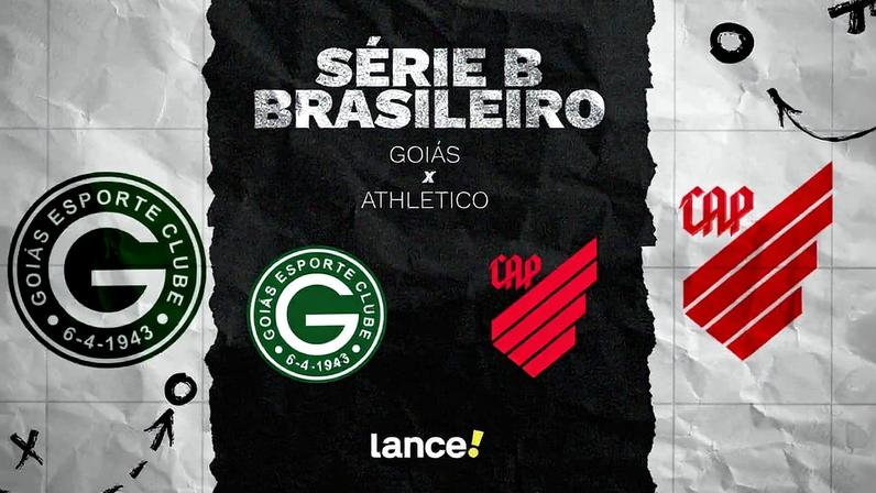 Goiás e Athletico jogam pela Série B, na Serrinha. Foto: Arte/Lance!