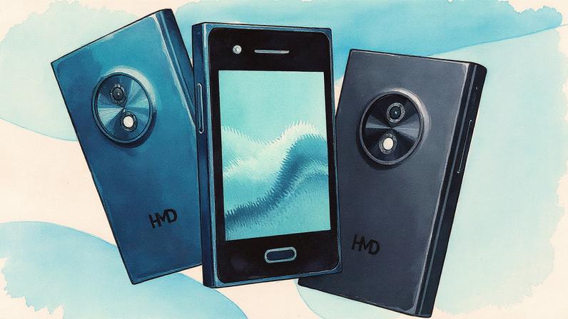 The Touch looks like a squat, blocky smartphone from a decade ago.