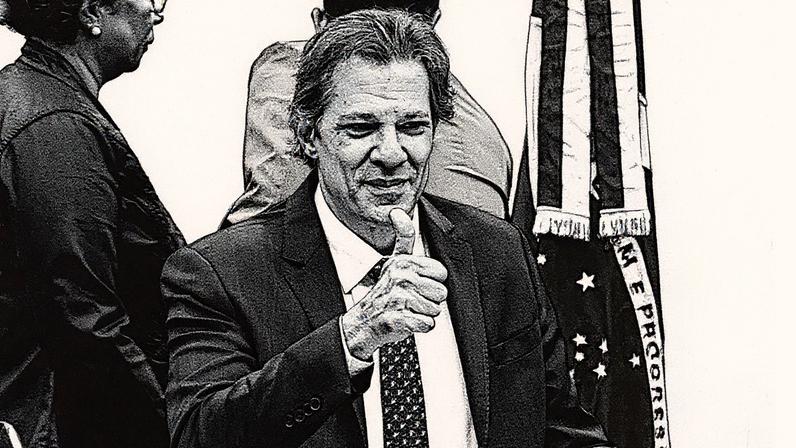 O ministro da Fazenda, Fernando Haddad, em audiência na Câmara, em 22 de maio de 2024. Foto: Vinicius Loures/Câmara dos Deputados