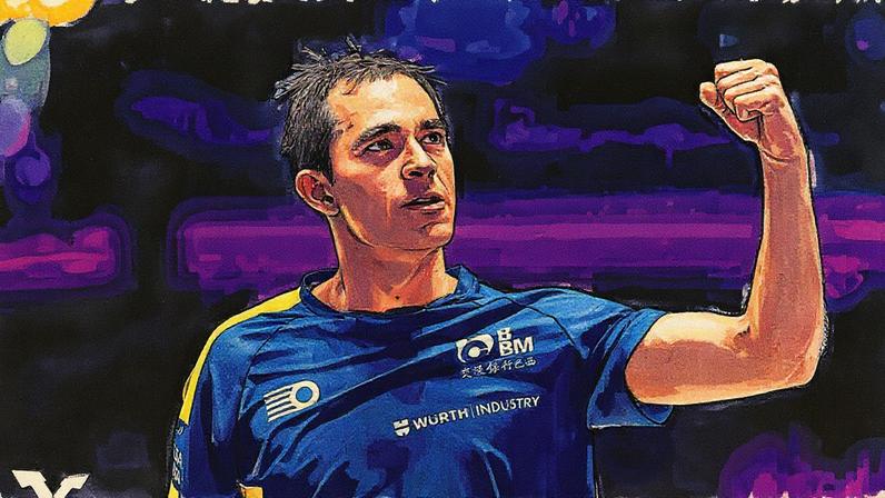 Hugo Calderano decide título do WTT de Macau (Foto: Divulgação/ WTT)
