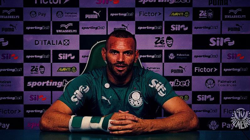 Weverton, goleiro do Palmeiras (Foto: Reprodução)