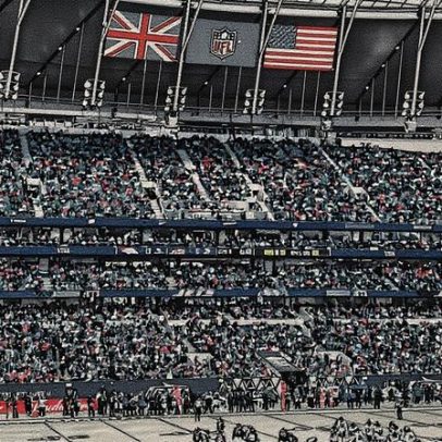 Futebol americano em Londres tem charme, mas não se compara ao Brasil