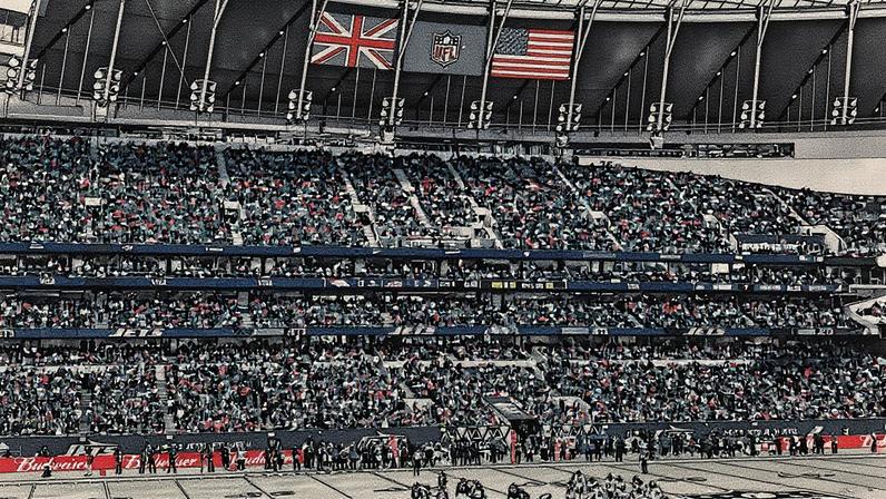 Jogo da NFL em Londres (Imagem: Danilo Lacalle)