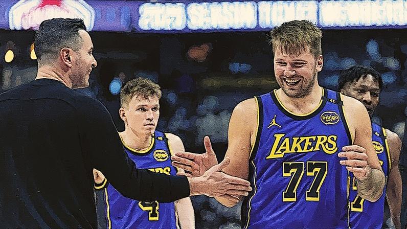 JJ Redick Lakers time