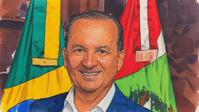 Jorginho Mello mantém liderança e é favorito á reeleição. (Foto: Jorginho Mello / Divulgação)