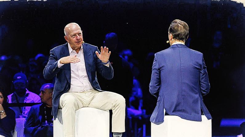 Por que David Solomon vê aceleração da economia e maior volume de negócios nos EUA | David Solomon, na Italian Tech Week: 'a economia ainda está em boa forma'. (Foto: Giuliano Berti/Bloomberg) (Bloomberg/Giuliano Berti)