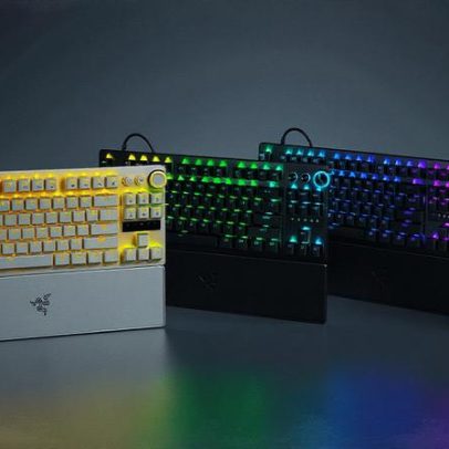 Teclado Huntsman V3 Pro 8kHz da Razer promete velocidade com digitação aprimorada