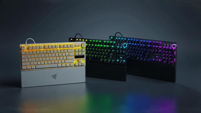 Teclado Huntsman V3 Pro 8kHz da Razer promete velocidade com digitação aprimorada