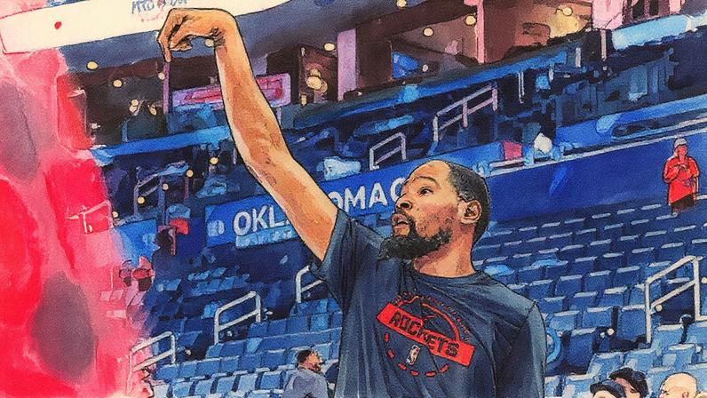 Rockets Thunder Kevin Durant
