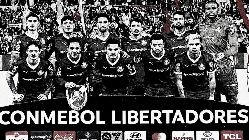 Palmeiras x LDU pela Libertadores (Foto: Rodrigo BUENDIA / AFP)