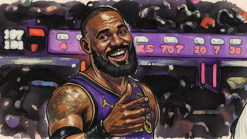 NBA LeBron James Lakers