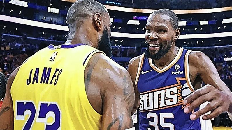 Kevin Durant LeBron James
