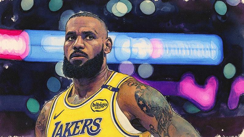 NBA LeBron James anúncio