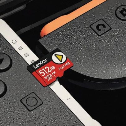 Cartões Lexar microSD Express para Switch 2 ficam mais baratos do que nunca