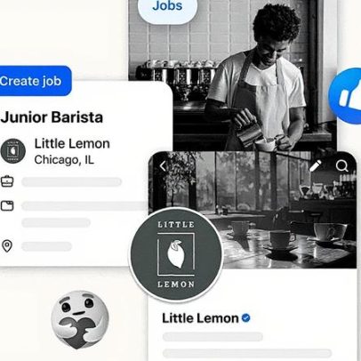 Facebook volta a incluir anúncios de vagas