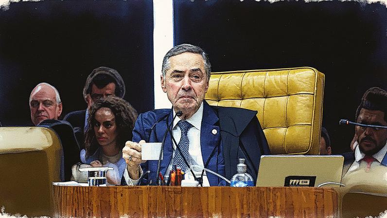 Quero servir ao Brasil como um intelectual público, disse Barroso (Foto: Antonio Augusto/STF)