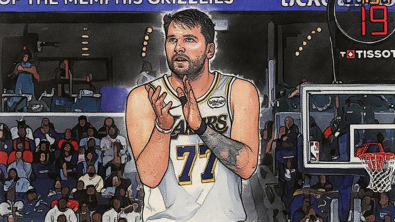 Luka Doncic Lakers Timberwolves