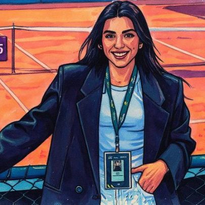 Diretora mais jovem do circuito feminino comanda a WTA em Floripa