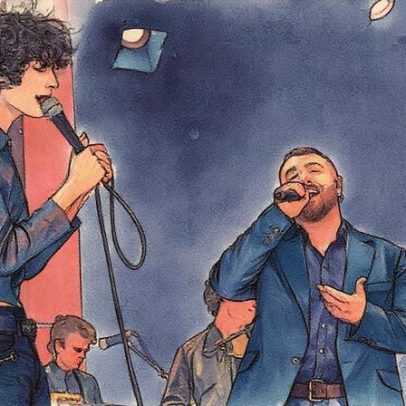 Sombr e Sam Smith se apresentam em Nova York