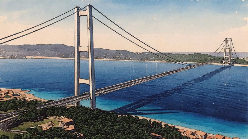 Tribunal de Contas italiano paralisa o grande ponte suspenso com a Sicília