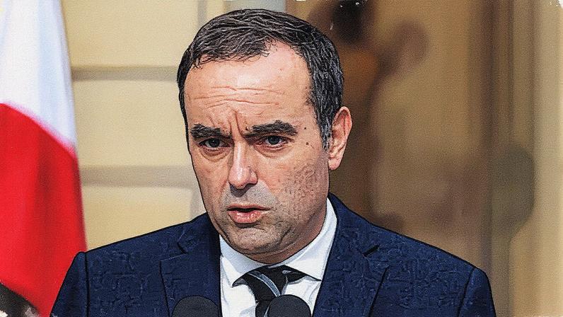 El primer ministro francés, Sébastien Lecornu, el viernes en París. ALAIN JOCARD (via REUTERS)