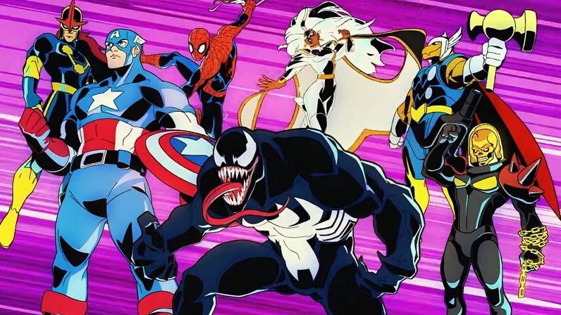 Marvel Invasion art shows the characters.