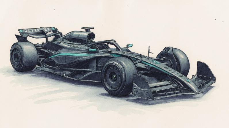 Mercedes amplia parceria e leva IA para a equipe de Fórmula 1 (foto: Joe Klamar / AFP)