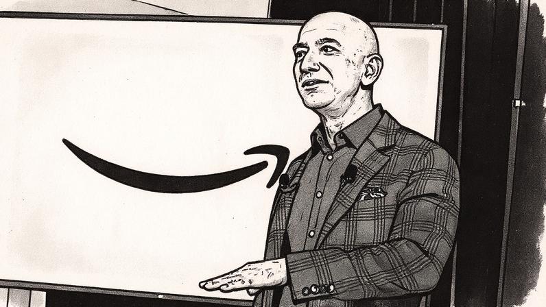 Presidente da Amazon alegou que os gastos com inteligência artificial podem levar a perdas (Foto: Andrew Harrer/Bloomberg)