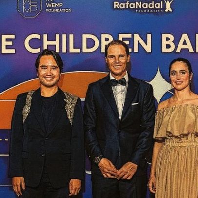 Nadal prestigia evento beneficente da fundação em Hong Kong