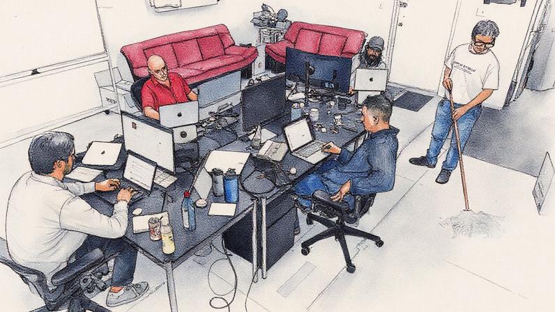 The Nina Protocol staff at work