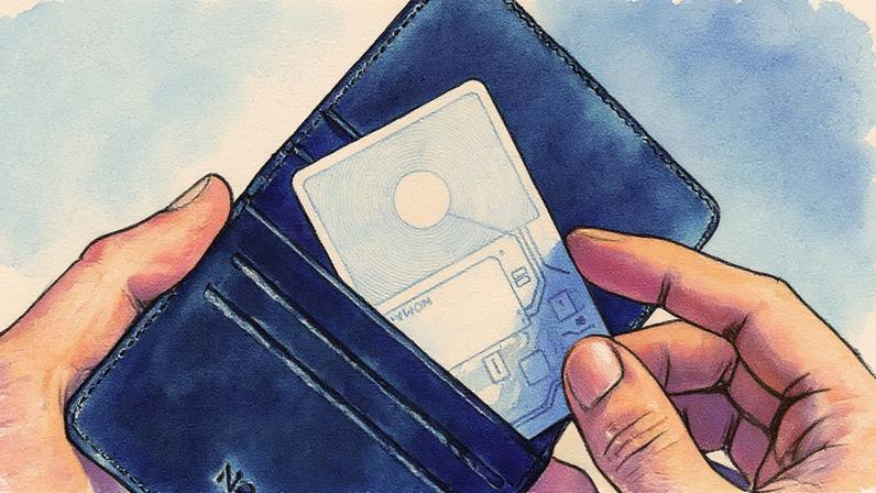 At just 1.7mm thick, it’s easy to slot into even the slimmest of wallets.