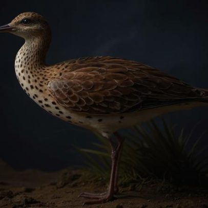 Curlew de bico delgado é extinto, afirma IUCN