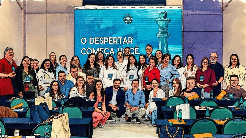 Conferência "O Despertar do Líder Integral". Foto: Divulgação.
