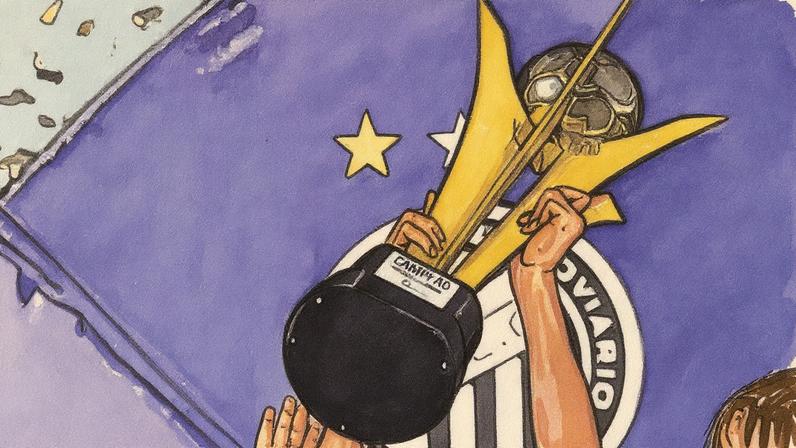 Troféu do Campeonato Paranaense de 2025. Foto: André Jonsson/OFEC