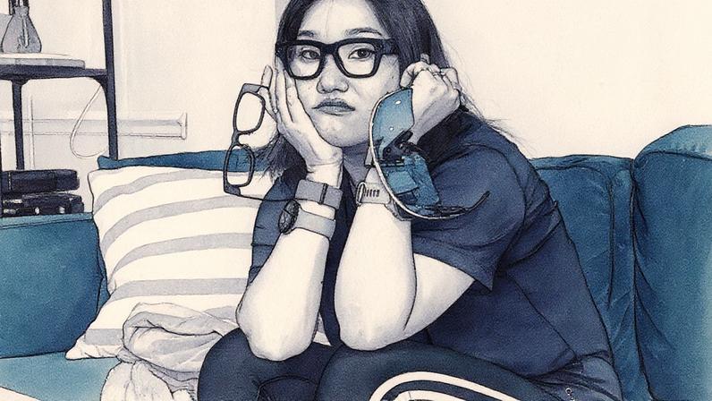 This is wearable maximalism but subtract two smartwatches and smart glasses, and this could be you in three years.