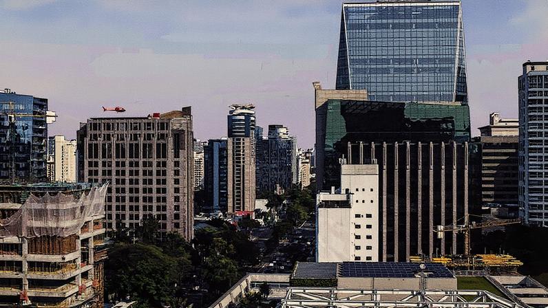 Região da Faria Lima em São Paulo: a Nord se manteve como o único independente das maiores casas de research da década passada (Foto: Victor Moriyama/Bloomberg)