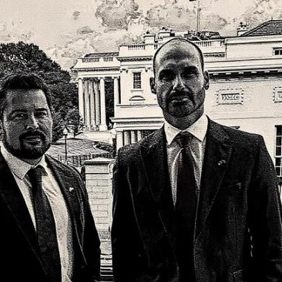 Defensoria Pública é intimada por Moraes em denúncia contra Eduardo Bolsonaro