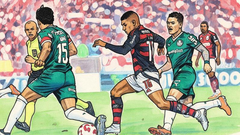 Palmeiras e Flamengo disputam títulos da Libertadores e do Brasileirão (Foto: Gilvan de Souza/Flamengo)