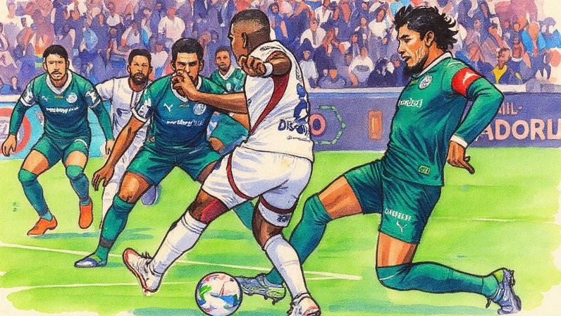 Palmeiras viu situação na Libertadores se complicar (Foto: Rodrigo Buendia / AFP)