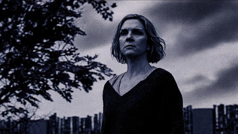 Rhea Seehorn in Pluribus.