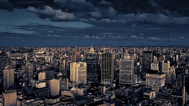 Prédios no centro de São Paulo