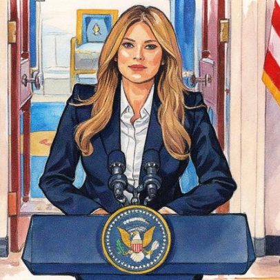 Melania Trump diz manter contato com Putin para repatriar menores ucranianos