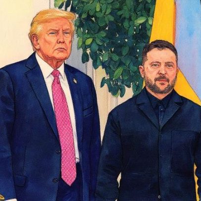 Líderes europeus pressionam Trump para que a Ucrânia não ceda território à Rússia