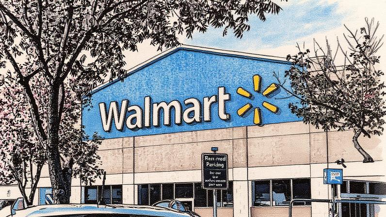 A National Retail Federation, que tem o Walmart como um de seus associados mais importantes, faz parte da coalizão empresarial que pediu ao governo dos EUA que reconsidere a nova taxa de US$ 100 mil para vistos H-1B (Foto: David Paul Morris/Bloomberg_ (David Paul Morris)