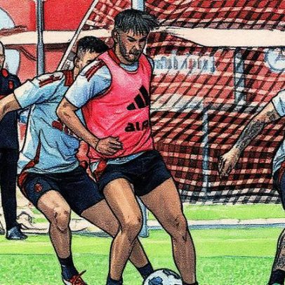 Díaz repetem o 3-4-3 na escalação Mirassol x Internacional